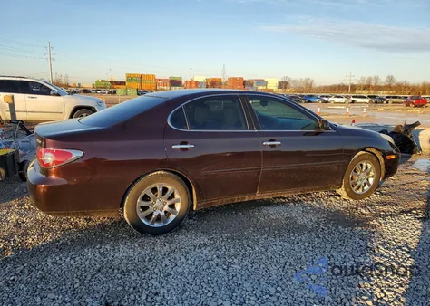2003 Lexus Es 300 z USA, uszkodzony, nr VIN JTHBF30GX30118534
